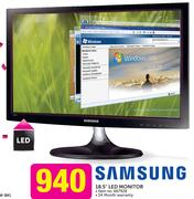 Samsung 18.5" LED Monitor