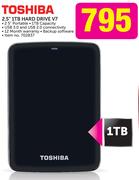 Toshiba 2.5" 1TB Hard Drive V7