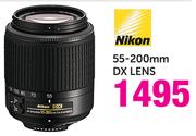 Nikon 55-200mm DX Lens