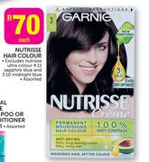 Garnier Nutrisse Hair Colour Assorted