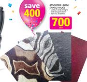 Assorted Large Shaggy Rugs-Each