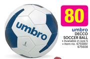 Umbro Decco Soccer Ball-Each