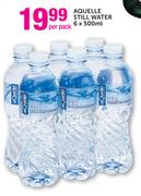 Aquelle Still Water-6x500ml Per Pack