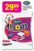 Beacon Allsorts Liquorice-400g