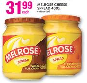 Melrose Cheese Spread Assorted-400g Each