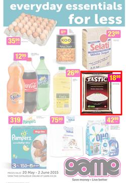 Game Western Cape : Everyday Essentials For Less (20 May - 2 Jun 2015), page 1