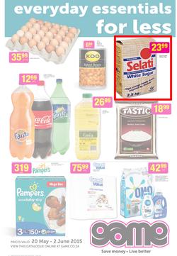 Game Western Cape : Everyday Essentials For Less (20 May - 2 Jun 2015), page 1