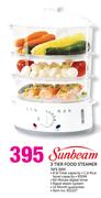 Sunbeam 3 Tier Food Steamer SFS 300