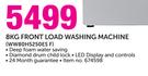 Samsung 8kg Front Load Washing Machine WW80H5250ES F