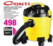 Conti 1000W Wet/Dry Vacuum Cleaner CWD 100C