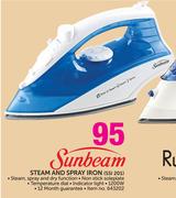 Sunbeam Steam And Spray Iron SSI 201