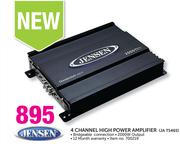 Jensen 4 Channel High Power Amplifier JA TS465