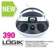 Logik Portable CD/USB Radio RSH 441869 S