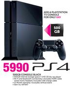 PS4 500GB Console Black