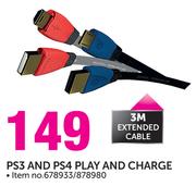 PS3 And PS4 Play And Charge
