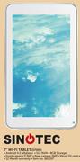 Sinotec 7" Wi-Fi Tablet S7005-2's