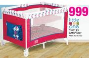 Little One Circles Camp Cot