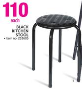 Black Kitchen Stool-Each