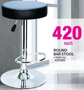 Round Bar Stool-Each