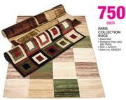 Paris Collection Rugs 160x220Cm-Each