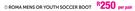 Mitre Roma Mens Or Youth Soccer Boot-Per Pair