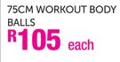 Trojan 75cm Workout Body Balls-Each
