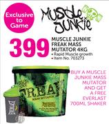 Muscle Junkie Freak Mass Mutator 4Kg-Each