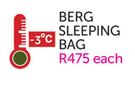 Camp Master Berg Sleeping Bag-Each