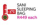 Camp Master Sani Sleeping Bag-Each