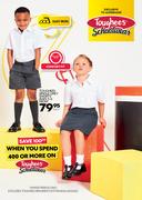 Toughees Single Grey Short (Ages 5 To 6)-Each