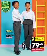 Boys' Trousers (Ages 5 To 6)-2 Pack