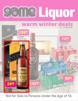 Game : Liquor (20 May - 31 May 2015), page 1