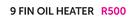 Logik 9 Fin Oil Heater