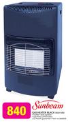 Sunbeam Gas Heater Black SGH 42B