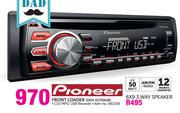 Pioneer Front Loader DEH X1750UB