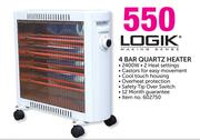 Logik 4 Bar Quartz Heater