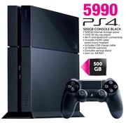 PS4 500GB Console Black