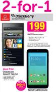 Blackberry Z3 Smartphone+ Free Vodacom Smart Tab 3G-On Smart S