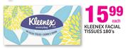 Kleenex Facial Tissues-180's