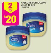 Vaseline Petroleum Jelly-2 x 100ml
