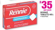 Rennie Tablets-48's Per Pack