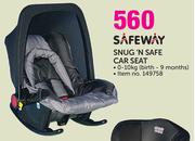 Safeway Snug 'N Safe Car Seat
