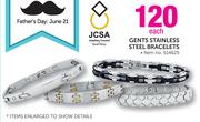 Gents Stainless Steel Bracelets-Each