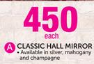 Classic Hall Mirror-Each