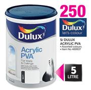 Dulux 5L Acrylic PVA