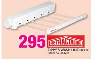 Retractaline Zippy 5 Wash Line RFX1