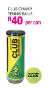 Dunlop Club Champ Tennis Balls-Per Can