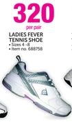Dunlop Ladies Fever Tennis Shoe-Per Pair