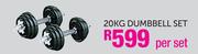 20kg Dumbbell Set-Per Set