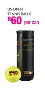 Wilson US Open Tennis Balls-Per Can